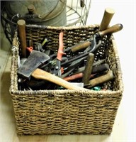 Tool Selection in Wicker Basket.