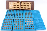 Coin Assorted Lincoln Cents in Binders