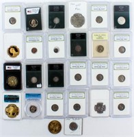 Coin Assorted Tokens, Medals & Coins
