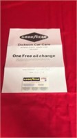 Free Oil Change From Dickson Car Care
