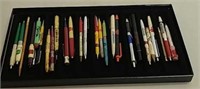 Collection of 26 advertising pens & pencils