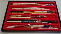 23 Advertising pens & pencils