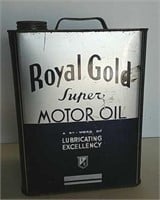 Royal Gold 2 gal motor oil can
