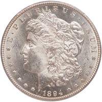 $1 1894-S PCGS MS64 CAC