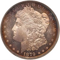 $1 1879 NGC MS64 DMPL CAC