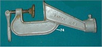 BARTH stand for hand cranked tin working tools