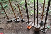 10 asstd sledge hammers & tampers