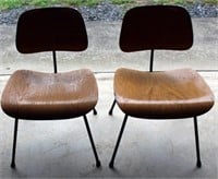 Pair of "Charles Eames design-Herman Miller-