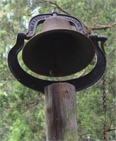Farm bell "The C. S. Bell Co. Hillsboro O" "No.1