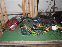 ALL TOOLS ON TABLE
