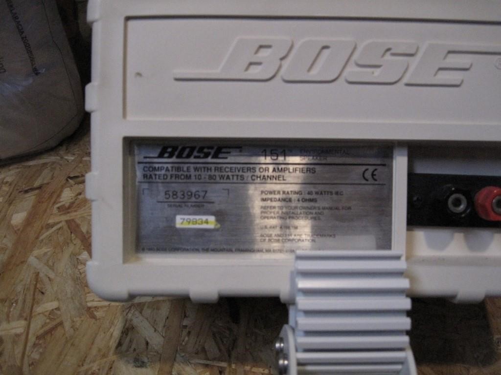2 Bose 151 Udendørs højtalere MOMSFRI Auktioner A/S
