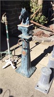 Superb 1880’s Standing Cast Iron Horse Tether