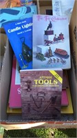 Box Lot Books inc tools, toys etc