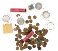 Coins Lincoln Wheat Cents + More
