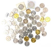 Coins U.S. Modern Coinage Kennedy Halves & Ike $