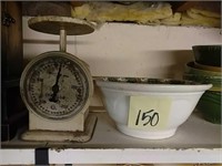 Scale and mixing bowl