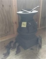 Cast Iron stove, 
Sears and Roebuck