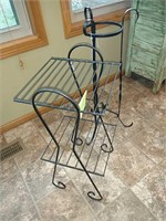 Metal plant stands