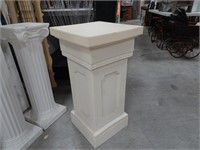 Light Weight Hollow Plastic Pedestal 12x12x32