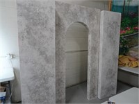 8x8 lightweight foam and plaster arch background