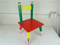 Pencil themed Children's Chair