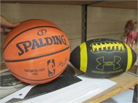 Under Armour Football & Spalding Basketball