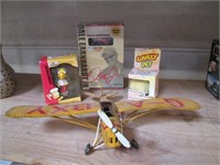 The Simpsons Ornament, Metal Display Bi Plane