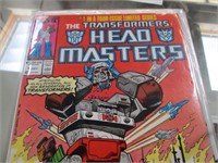 8 Transformer Comics Head Masters