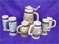 VARIETY OF DIFFERENT COLLECTOR STEINS