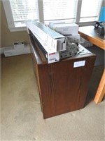 FILE CABINET AND PLUMBING FIXTURES
