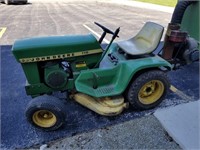 John Deer 110 Mower with Leaf Collection System