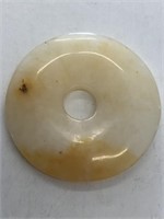 Golden Jade Stone donuts. 35 mm. 80 pieces