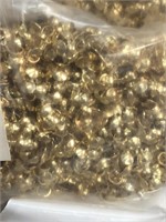 Gold plated clamshell bead tips 3800 pieces