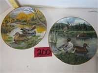 Knowles Collectible duck plates