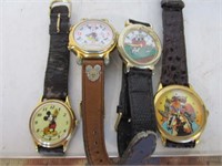 Watches Mickey Mouse & more
