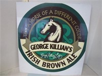 Advertisement; Tin George Killian's Irish Brown