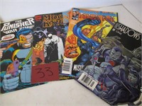 Marvel Comics Lot; The Punisher, Moon Knight,