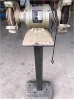 Bench Grinder on stand