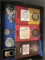 2005 medallions & misc fobs & pins