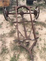 VINTAGE REAR AXLE AND FRAME