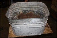 Vintage Galvanised Wash Tub