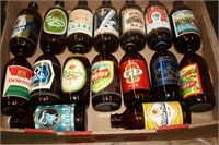 16 Collectable Beer Bottle's "Stubbies"