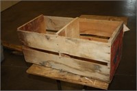 Wooden Blue Goose Crate 26 x 12 x 12H
