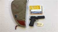 Browning 1911-22, 22 Cal. Pistol W/ Case & Clip