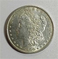 1900  Morgan Dollar  XF+