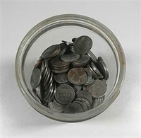 Jar with 427 Steel Cents