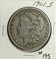 1901-S  Morgan Dollar  F