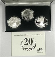 2006 20th Anniversary Silver Eagle set