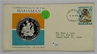 1973 $10 Bahamas Sterling Silver Proof
