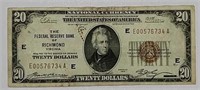 1929  $20 Federal Reserve Note